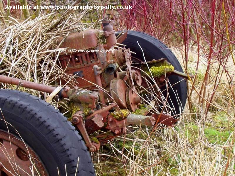 Buried Tractor