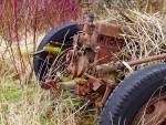 Buried Tractor