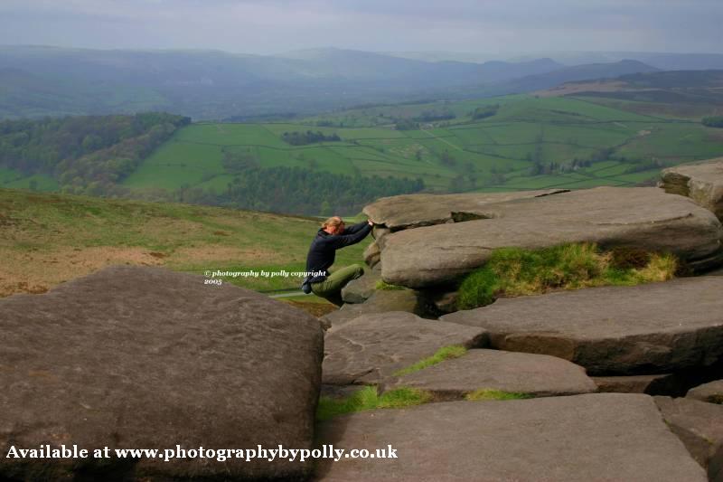 Climber.....people watching