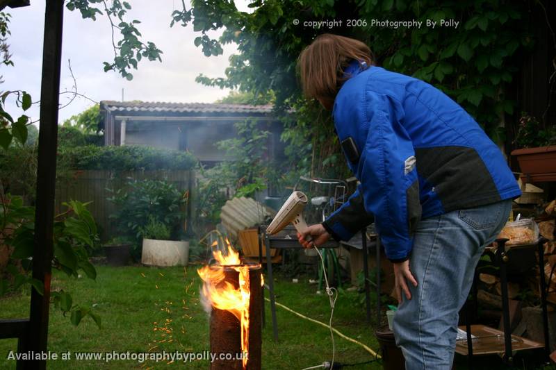 Man Discovers Fire